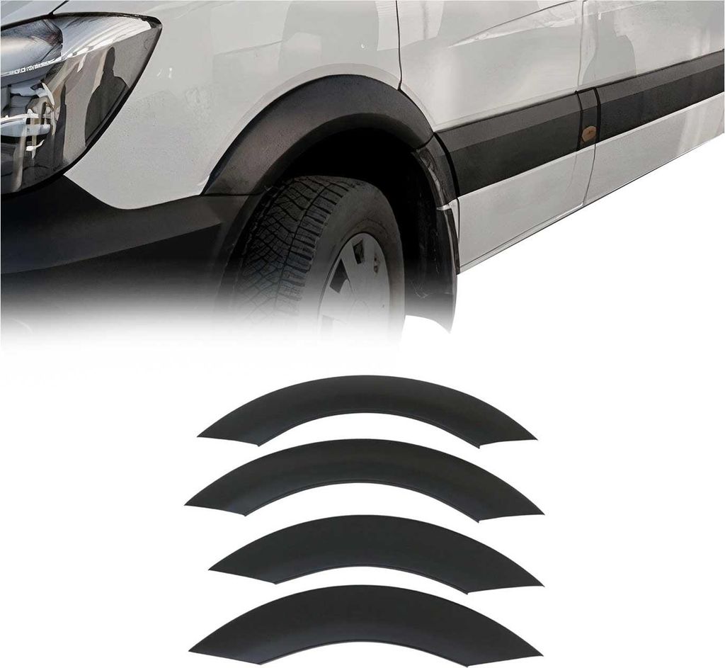 Nadkola, przedłużenia błotników do Mercedes Sprinter W906 Zdjęcie produktu 