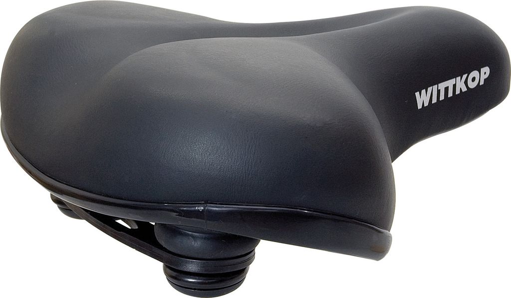 Wittkop Fahrradsattel Big Unisex, Schwarz Produktbild 
