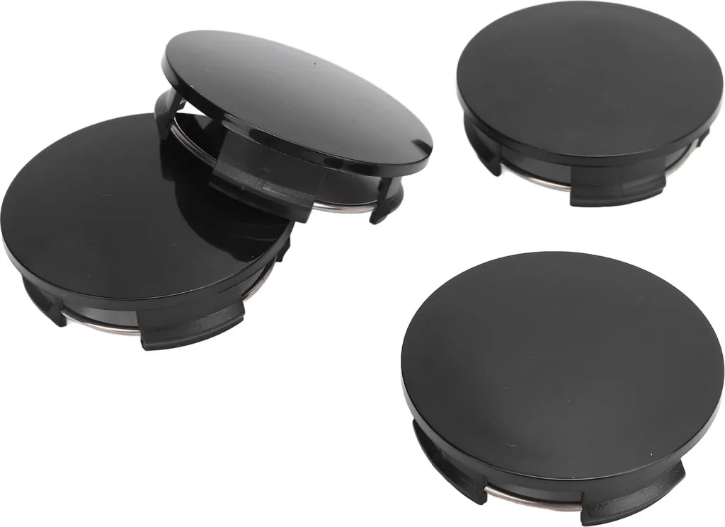 Kit 4 Capsule Centro Ruota 57mm Carbonio e Acciaio - Look Premium