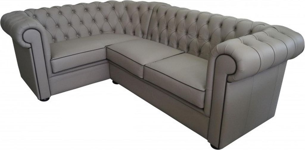Ecksofa Chesterfield Polster Sofa Eckgarnitur Polster Sitze Ecke Sofas Neu Leder