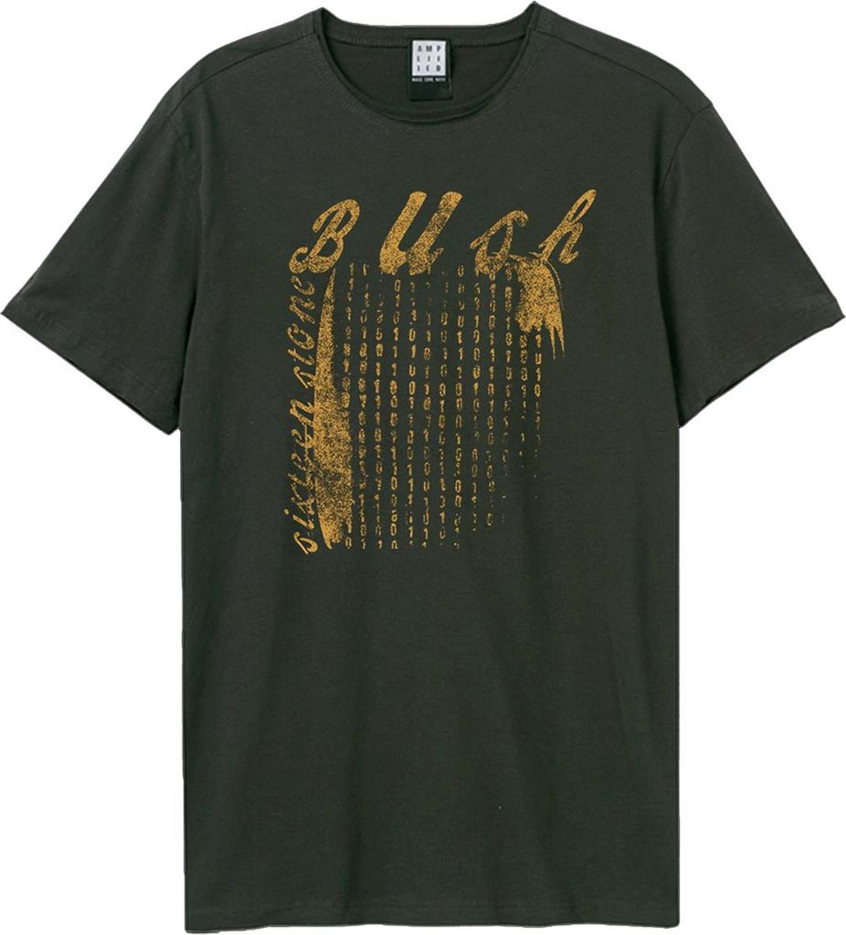 Amplified - "16 Stone" T-Shirt für Herren/Damen Uni GD3103 (3XL) (Holzkohle)