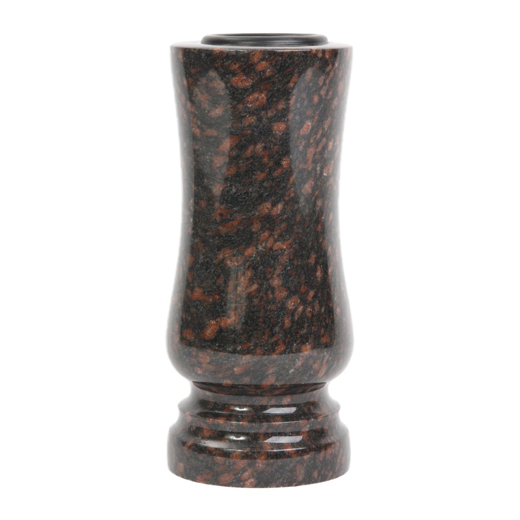 Granieten wasbak "Grab-Vase" in de kleur Ruby Star, met Productafbeelding 