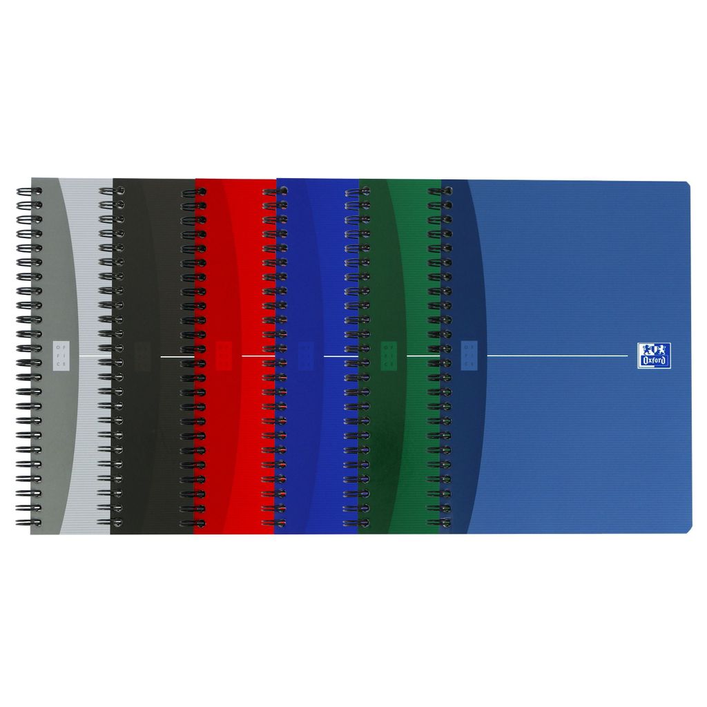Oxford Spiralbuch Essentials A5 liniert 7 mm Image du produit 