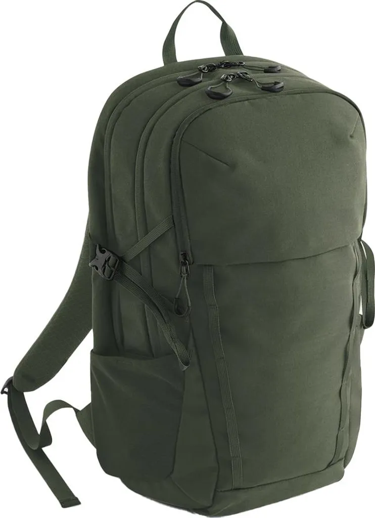 Quadra Zaino Active Eco-Friendly 25L Verde Abete PC8049 - Qualità GRS