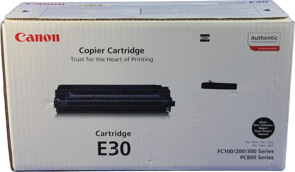 Canon E30  schwarz Toner Produktbild 