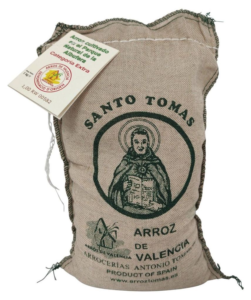 Ryža Santo Tomas Paella 1000 g – Vysokokvalitná ryža pre Obrázok produktu 