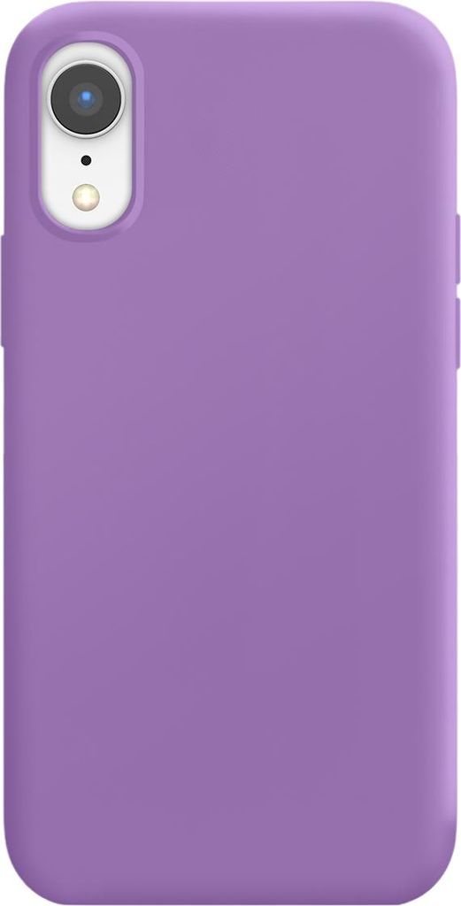 Moxie, Hülle Color Skin aus TPU mit weichem Innenfutter für iPhone XR, Hellviolett