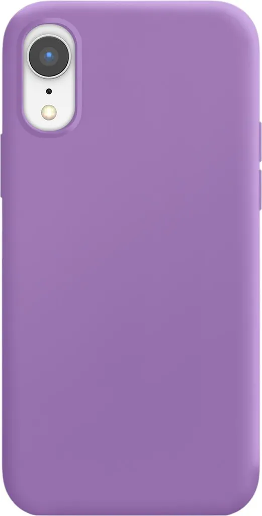 Custodia iPhone XR Viola Chiaro Moxie - Eleganza in TPU e Microfibra