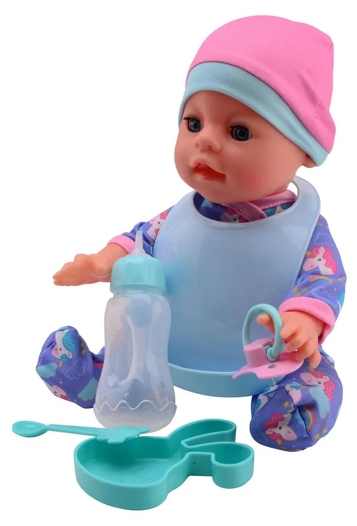 Baby Rose Poupée pour boire et uriner 30 cm - Modèle 27712 interactif