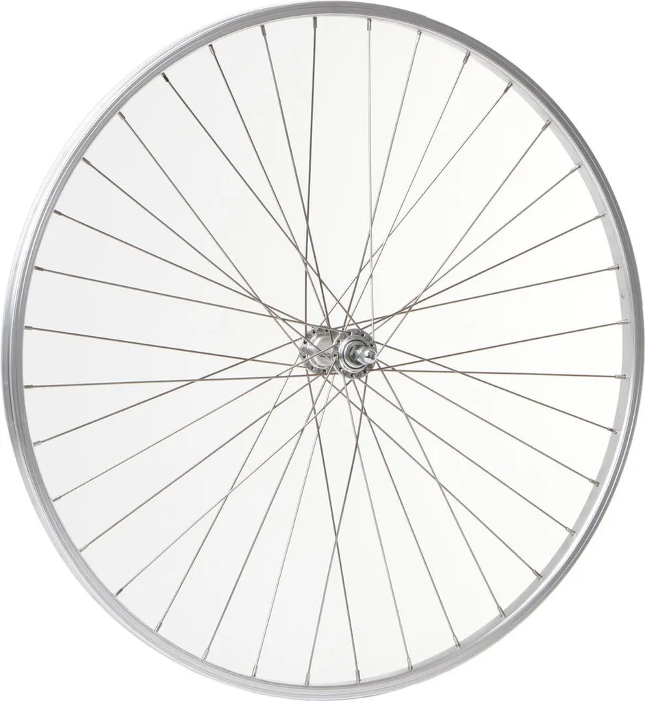 Réparation Roue Vélo 26" - Hartje Alu Argent Moyeu Niro - Roue Stable