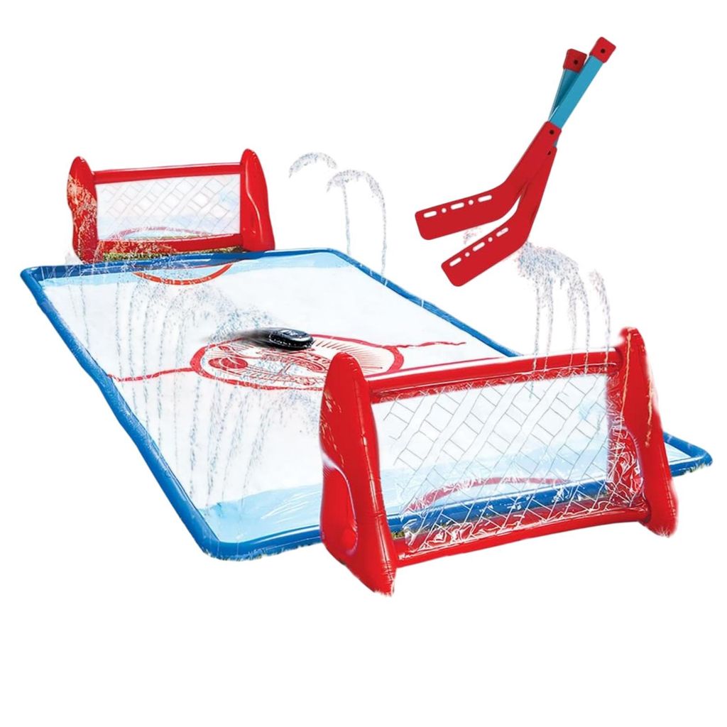 Wasser Knee Hockey Spiel Set Kinder – Slip N Slide Garten Wasserspiel