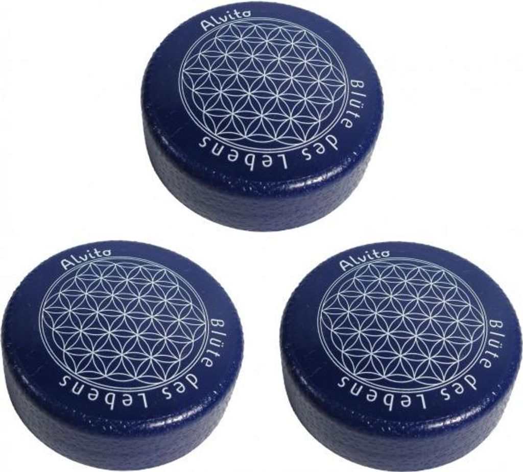 3x Lebensblume Ersatz Schraub Deckel für Kavodrink Wasser Trinkflaschen aus Tritan