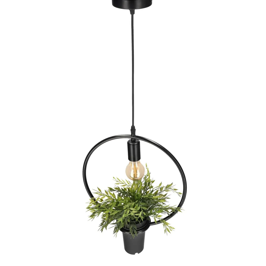 MEA Lampada Sospensione Rotonda EDO777544: Design Geometrico E27 Moderno