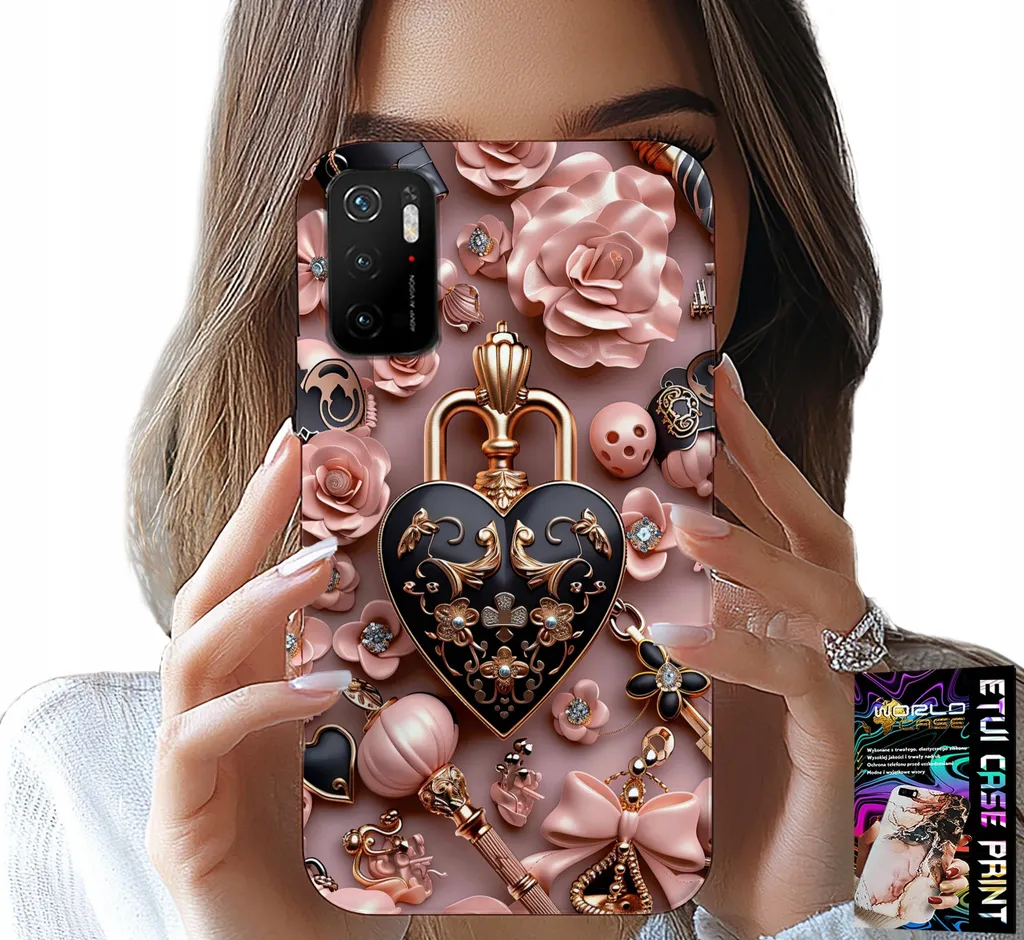 Idea Regalo: Set Cover Cuore Xiaomi Poco M3 Pro 5G + Vetro