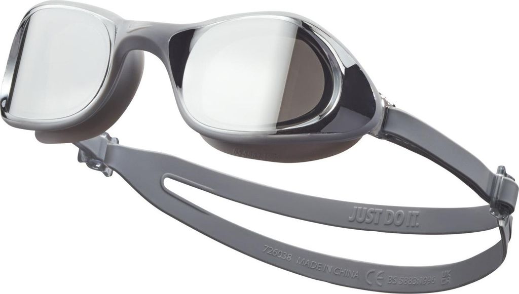 Nike Swim Expanse Mirrored Schwimmbrille Grau Herren,Damen Grau One Size