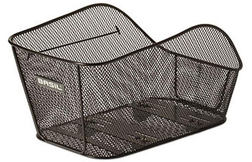 BASIL Icon Fahrradkorb Hinten Schwarz M Produktbild 