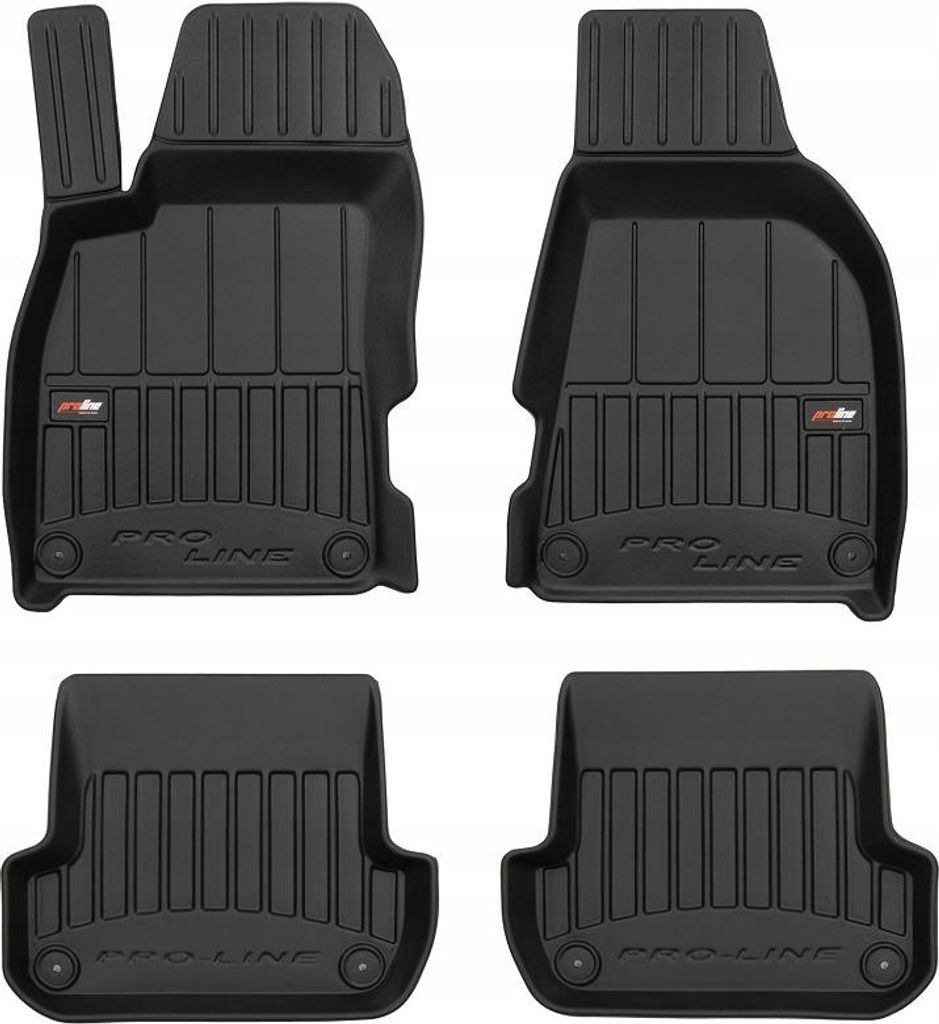 Gummimatten und Fußmatten Audi A4 B7 2004-2008 3D Mulde
