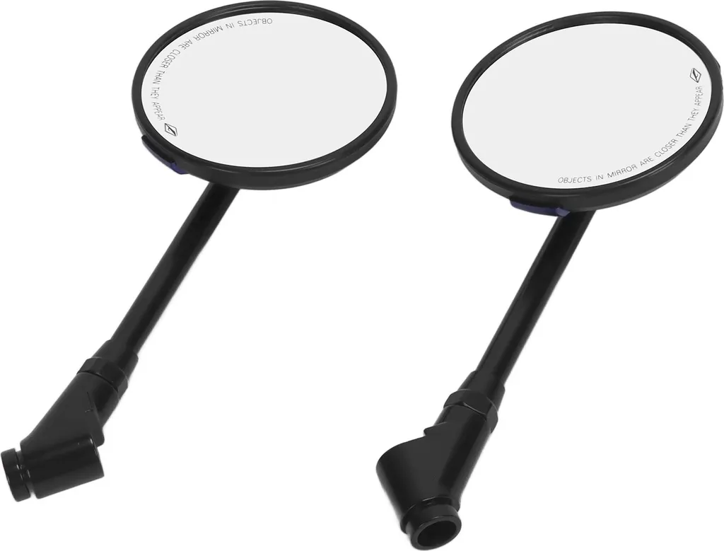 Rétroviseur moto universel 8 10 mm pour réduction reflets bleu