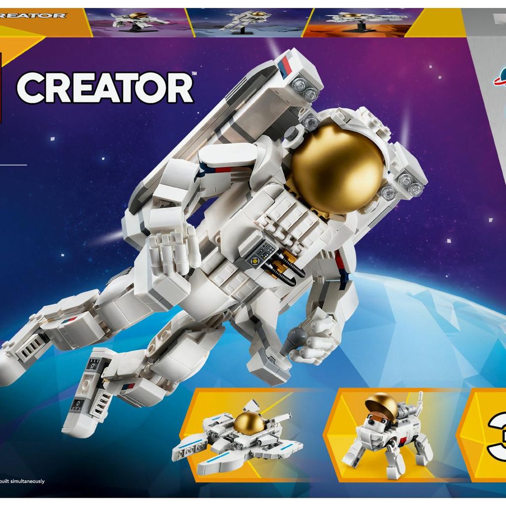 Lego Creator Astronauta 31152 3 In 1 - 647 Pezzi Immagine del prodotto 
