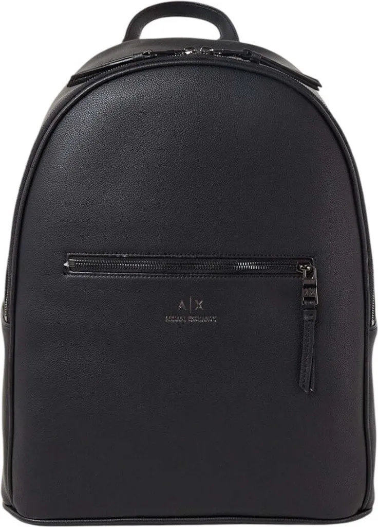 Sac à dos Armani Exchange Noir pour ordinateur et déplacements pro