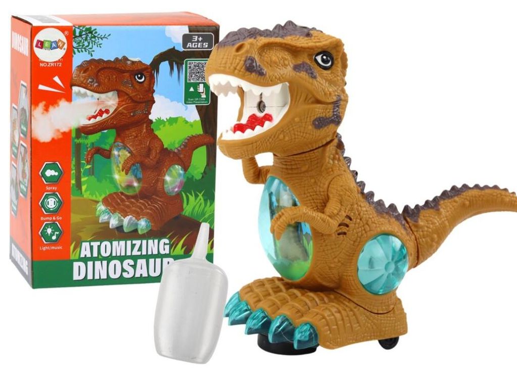 Dinosaurus dansende obstakelsensorlichten klinken geel Productafbeelding 