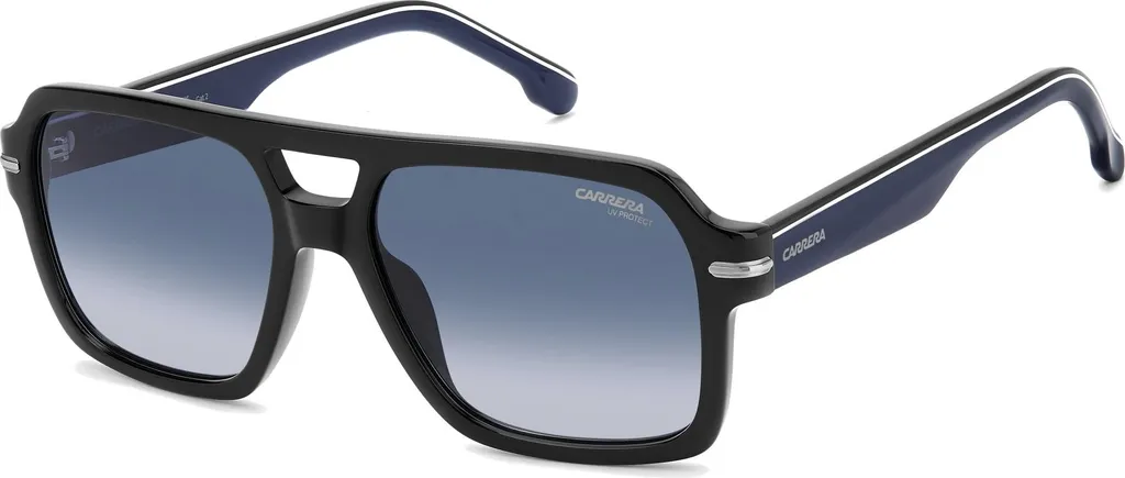 Lunettes de soleil Carrera Carrera 377/S D51/08 monture noire et grise