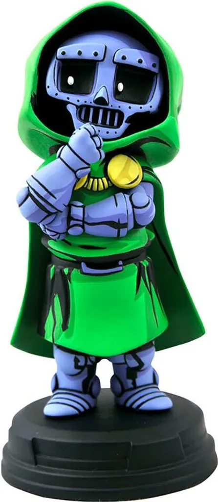 Figurine Doctor Doom Marvel Animated 13cm - Statuette Déco Collection