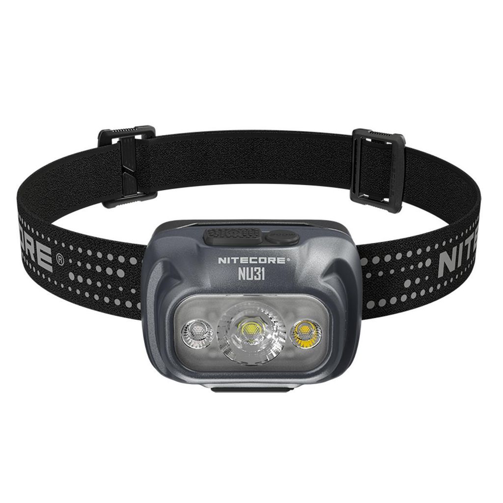 Nitecore NU31, Čelovka, Šedá, Hliník, Polykarbonát, 1 m, Obrázok produktu 