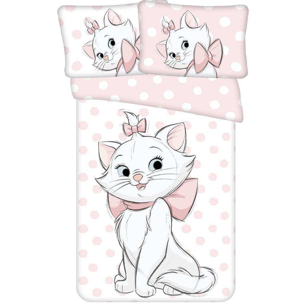 Disney baby kids biancheria da letto Marie Cat gatto bianco Immagine del prodotto 