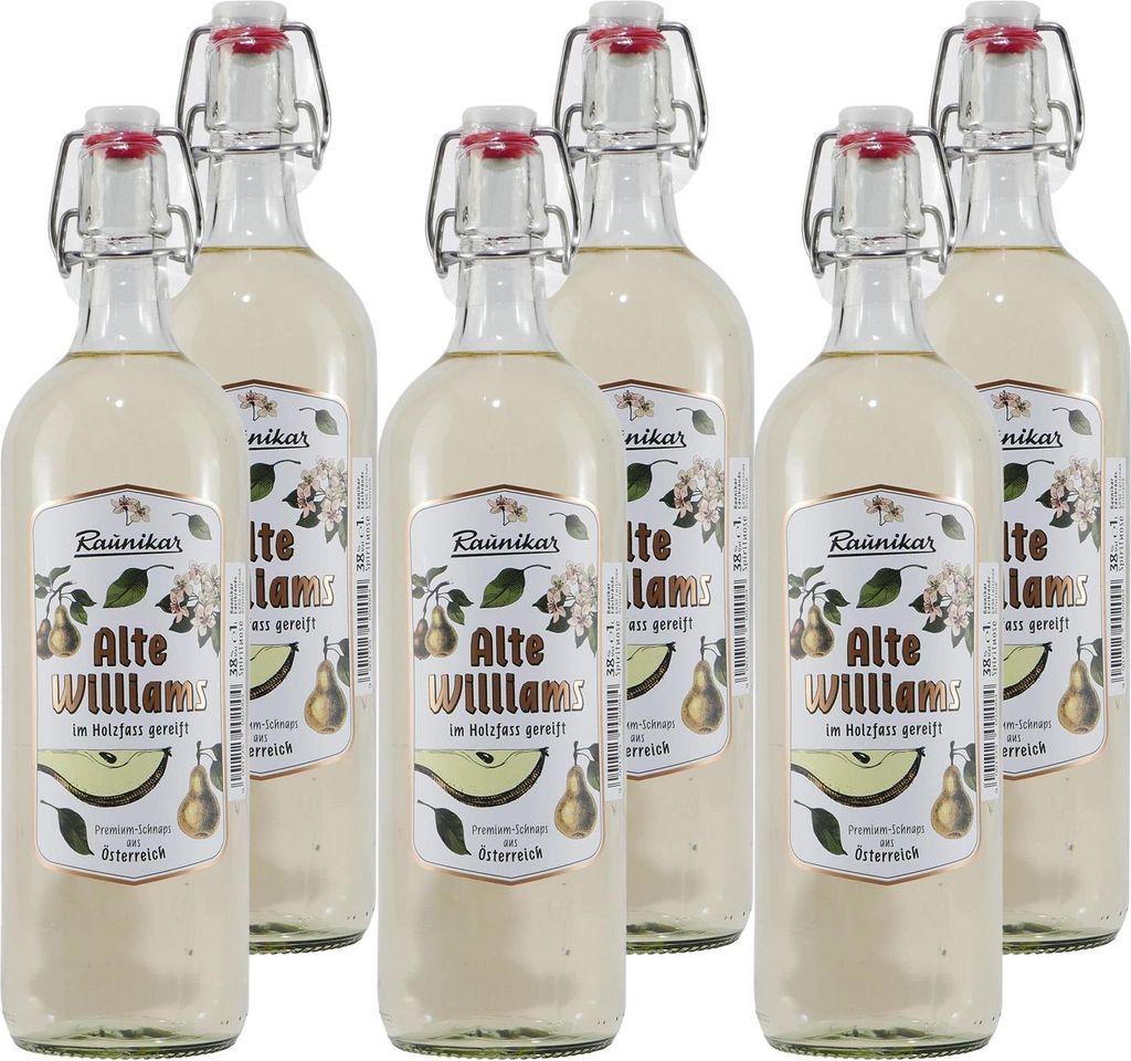 Raunikar Alte Williams Obstbrand (6 x 1,0L)