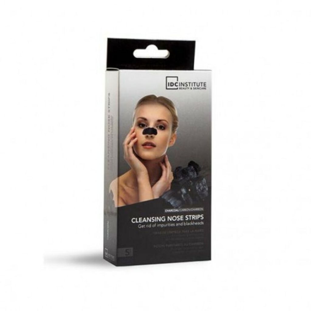 IDC INSTITUTE Charcoal Cleansing Nose Strips 5 Strips 0.5g - Pack of 5