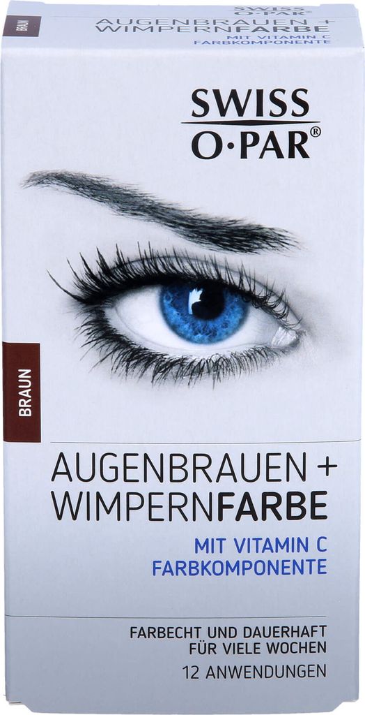 Swiss-o-Par colore sopracciglia + ciglia marrone (1 pz) Immagine del prodotto 
