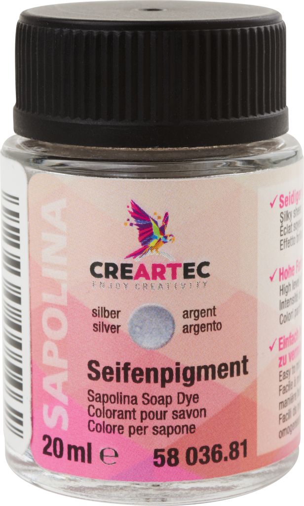 Seifenpigment Silber