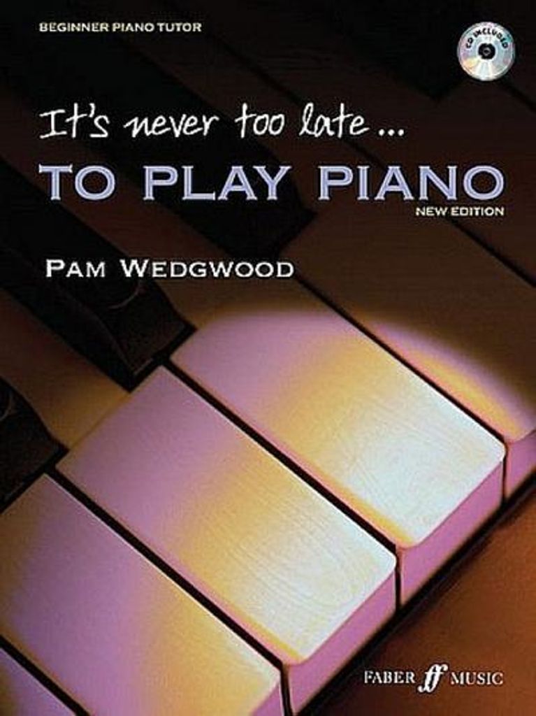 It's Never Too Late to Play Piano Immagine del prodotto 
