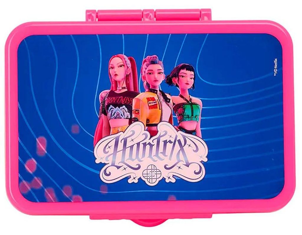 Safta K-pop Demon Hunters Brotdose Rosa  Kinder Rosa One Produktbild 