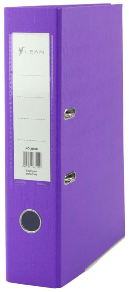 Dokumentenordner mit Hebelmechanismus, A4/80 mm, Violett