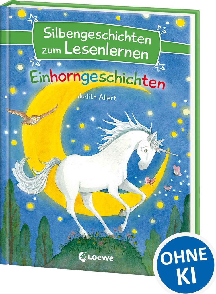 Silbengeschichten zum Lesenlernen - Einhorngeschichten Produktbild 