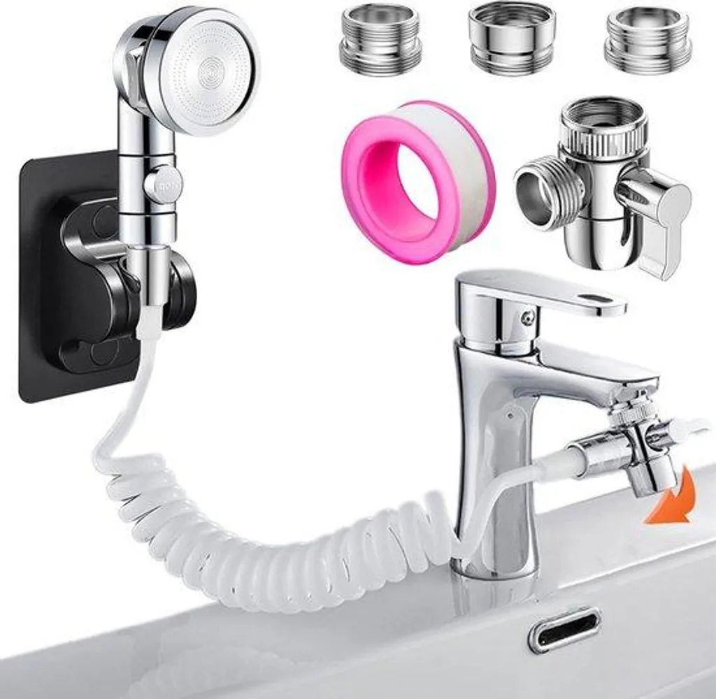 Kit douchette à main pour remplacement rapide sans perçage - Standard G1/2