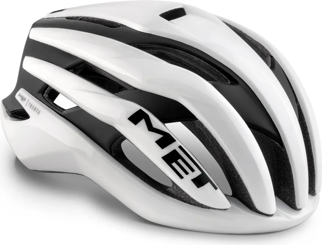Casque MET Trenta Mips Blanc Noir - Taille S 52-56 cm pour Cycliste