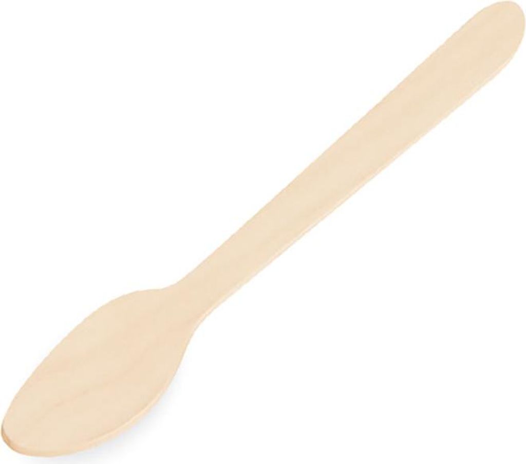 100 Holz-Kaffeelöffel 110 mm – kompostierbarer Löffel für Kaffee