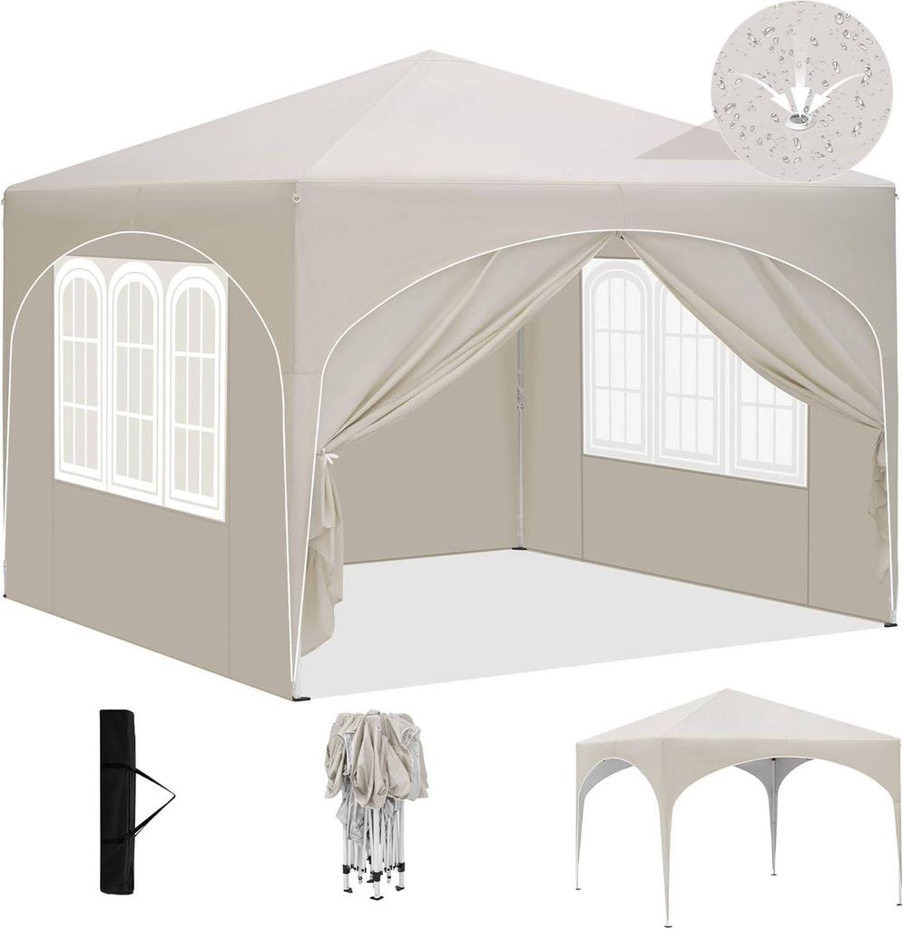 EUGAD Pop-Up Faltpavillon wasserfest Winterfest, Pavillon Produktbild 
