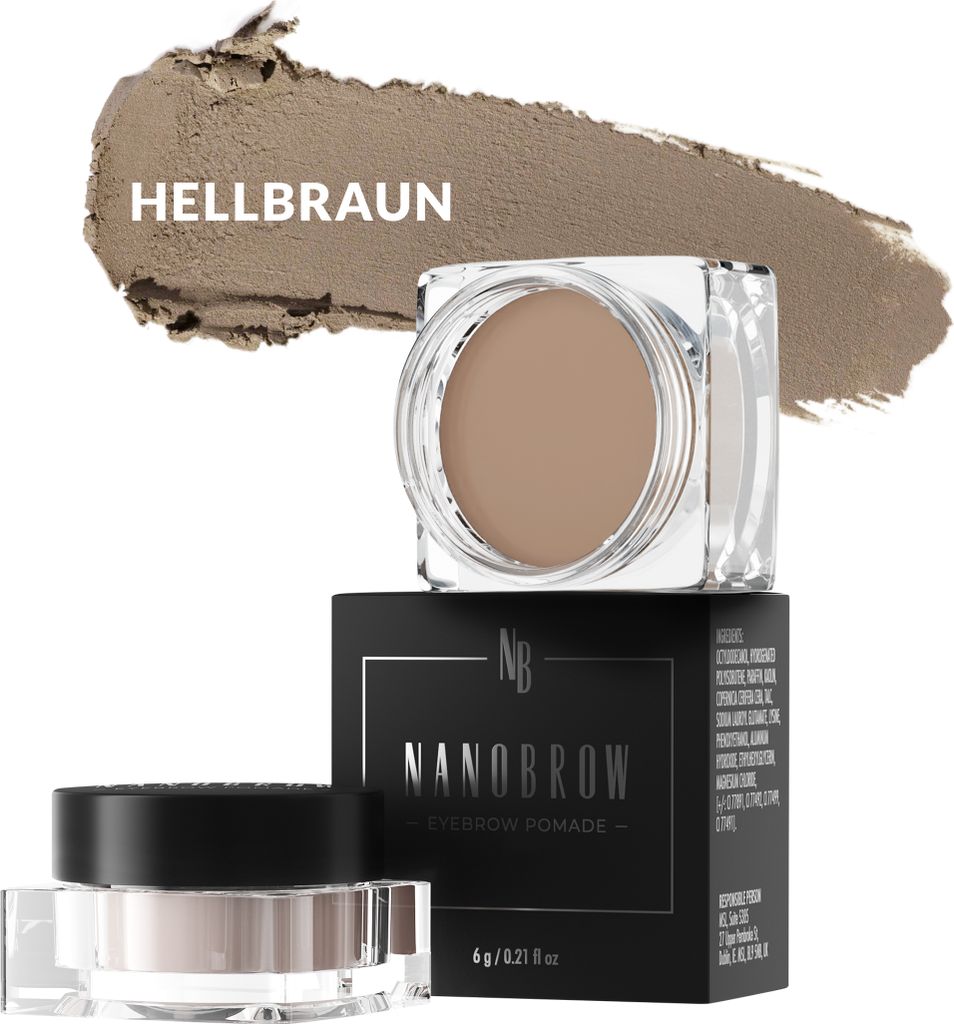 Augenbrauen Pomade Hellbraun Nanobrow Eyebrow Pomade Light Brown