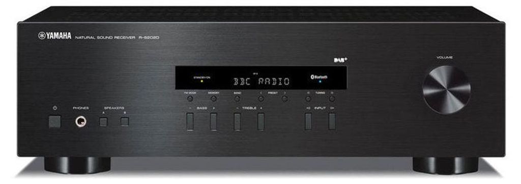 Yamaha R-S202D, Stereo, 140 W, 165 W, 125 W, 0,2%, 500 mV Obrázok produktu 