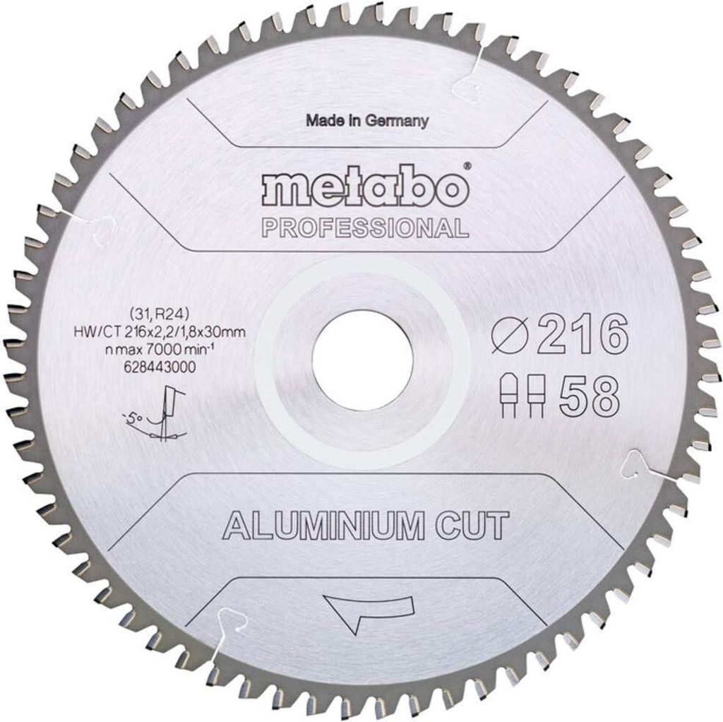 Metabo AluminiumCutProf 254x30 7 2FZ/TZ 5neg Obrázek produktu 