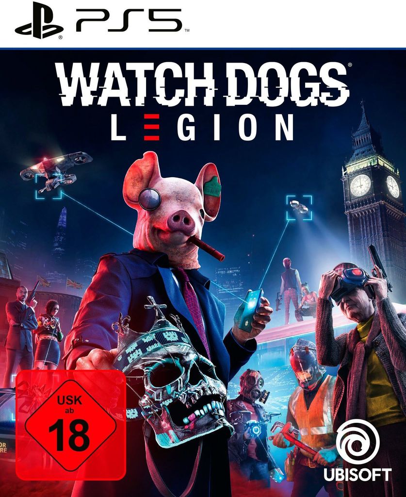 Ubisoft Watch Dogs Legion, PlayStation 5, Produktbild 