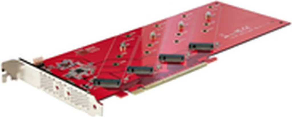 Carte Startech QUAD-M2-PCIE-CARD-B Adaptateur PCIe vers 4x SSD NVMe M.2