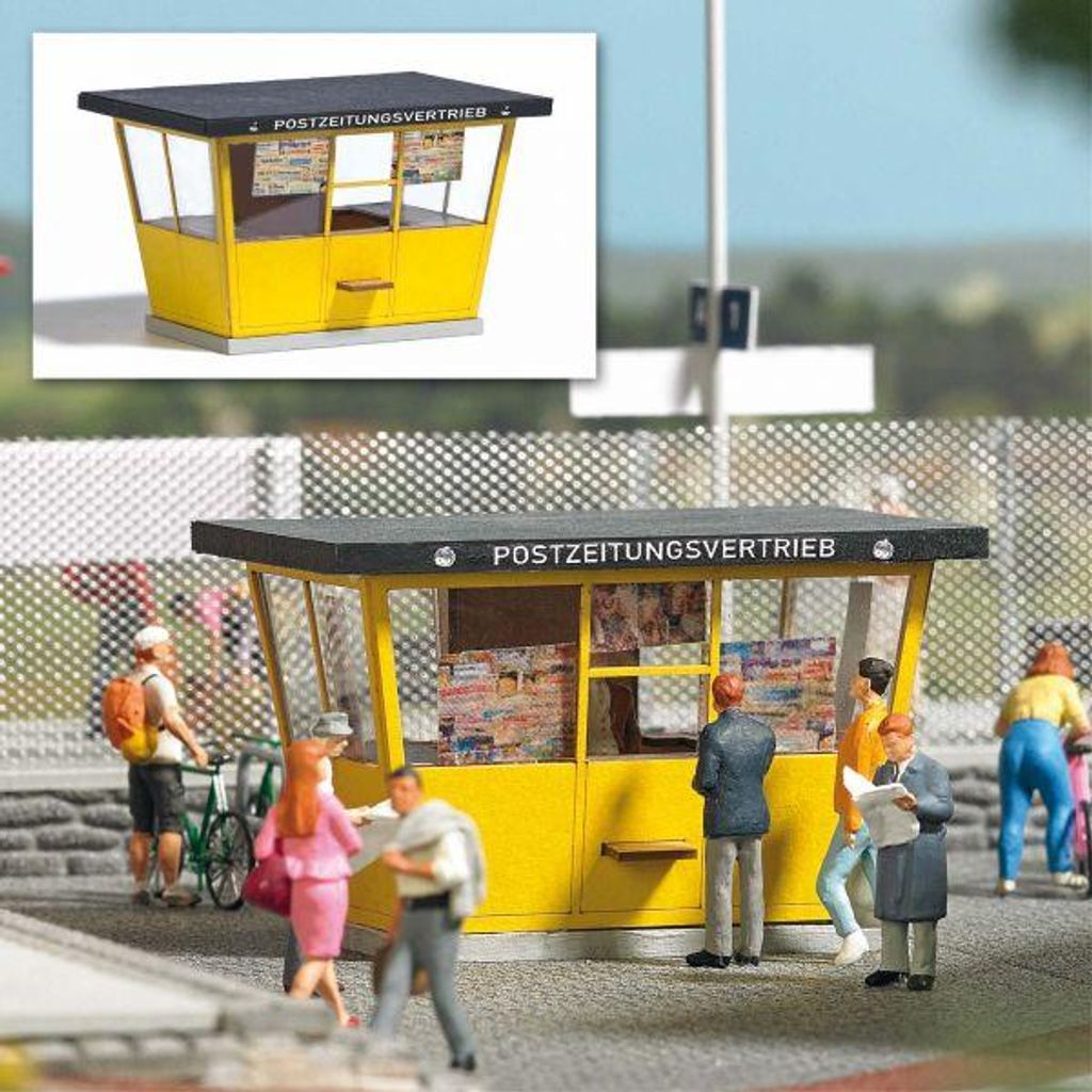Busch 1380 – 1:87 / H0 Kiosk – nowy Zdjęcie produktu 