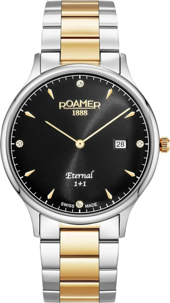 Montre durable Roamer Eternal 863833 automatique sans pile ni rayure