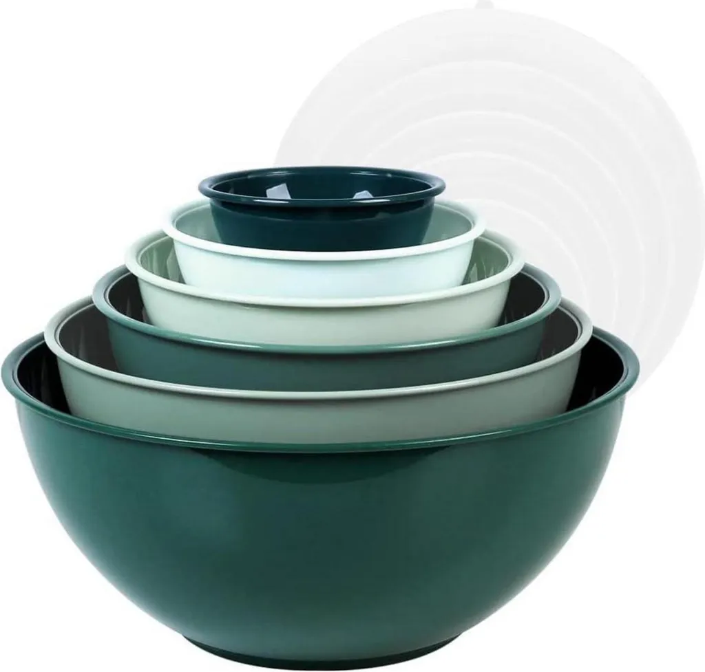 Cook With Color 12 Pezzi Set 12 Ciotole Con Coperchi Cook With