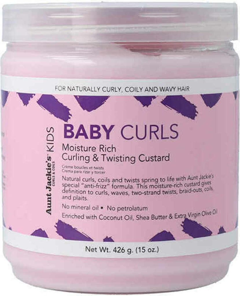 A product shot of a jar of hair product.